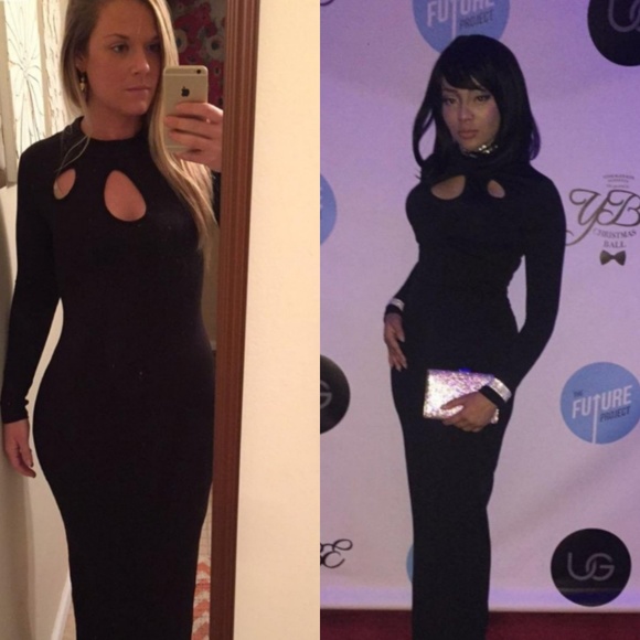 Black Evening Gown - Picture 3 of 8